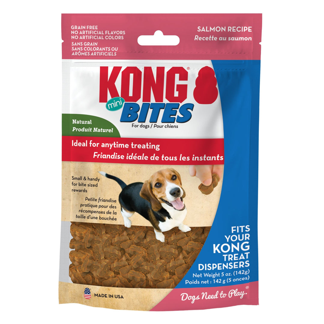 KONG Bites Dog Treats Mini Salmon 1ea/5 oz