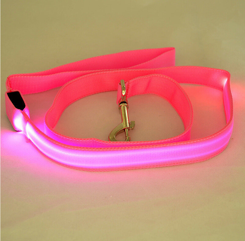 Glowing Pet Leash Glowing Dog LED