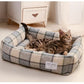 Four-Season Universal Removable And Washable Cat Litter Summer Cooler Pet Nest Winter Warm PP Cotton Dog Mat Cat Litter