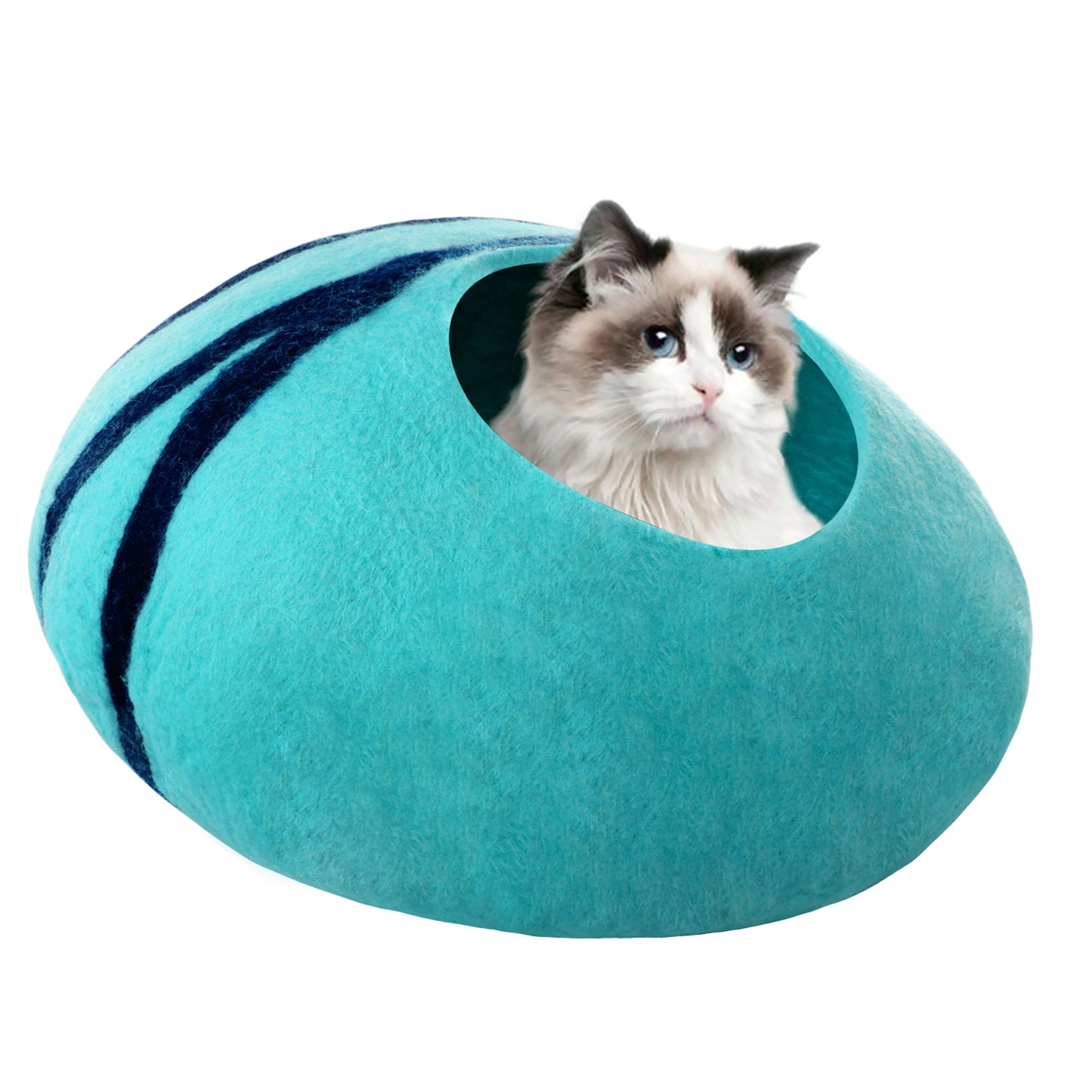 Warm woolen egg cat hole fashion pet house