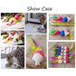 pawstrip 12pcs/pack Colorful Feather Cat Toys False Mouse Kitten Cat Toy With Sound Rattling