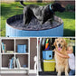 Foldable Pet Bath Outdoor Portable Swimming Pool for Pets and Kids