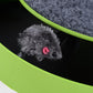 Pet Cat Kitten Catch The Mouse Moving Plush Toy Scratching Claw Care Mat Play - Go Bagheera