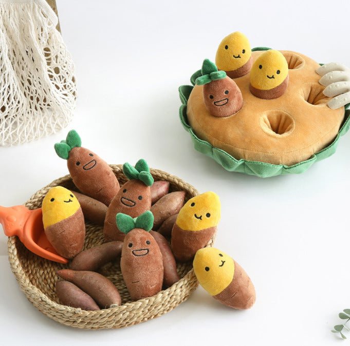 Plucking Groundnut Sweet Potato Set Of Pet Toys Dog Pet Toys