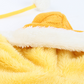 Pet Christmas Day Yellow Yarn Cloak