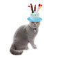 Pet Dog Birthday Hats Dog Headdress Cat Head Cover Cute Weird Cat Birthday Dress Up Faro Birthday Hat - Go Bagheera