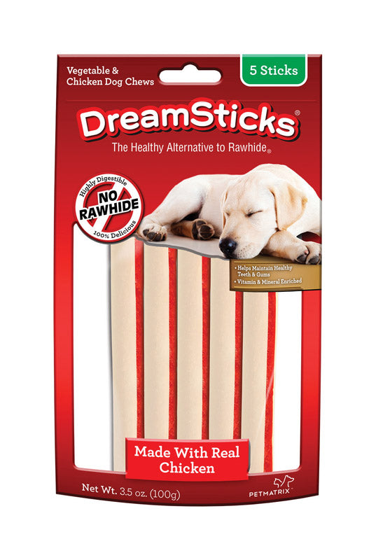 Dreambone 8662009 4.75 in. DreamSticks All Size Dogs All Ages Dog Trea