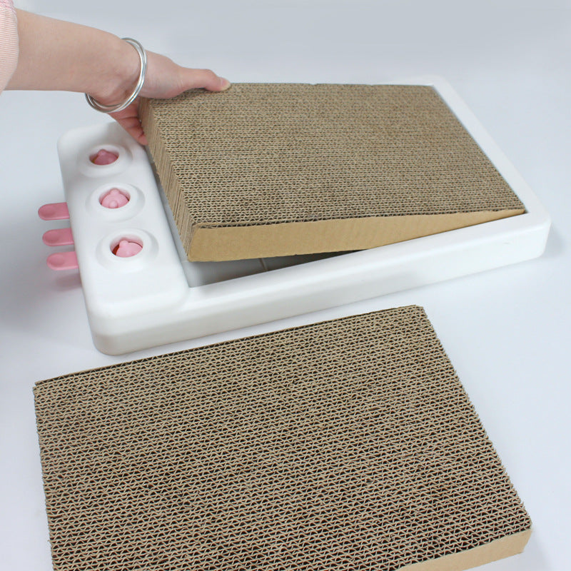 Cat Scratching Board Pet Cat Toy Function Multi-Corrugated Paper To Relieve Boredom Pet Supplies Cat Claw Board Cat Treadmill
