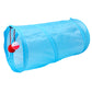 Cat Tunnel Toy Foldable Color Printed Bell Small Channel Single-Layer Ground Rolling Channel