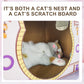 HOOPET Cat House Cat Stratching Post Cat bed Toy Cat Scratcher Cardboard Scraper for Cats Katten Scratch Board