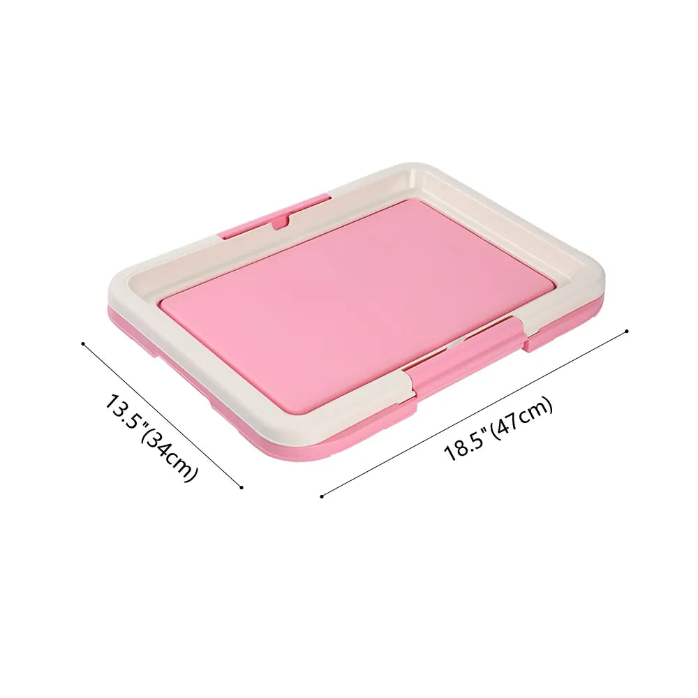 Portable Dog Training Toilet Indoor Dogs Potty Pet Toilet for Small Dogs Cats Cat Litter Box Puppy Pad Holder Tray Pet Supplies
