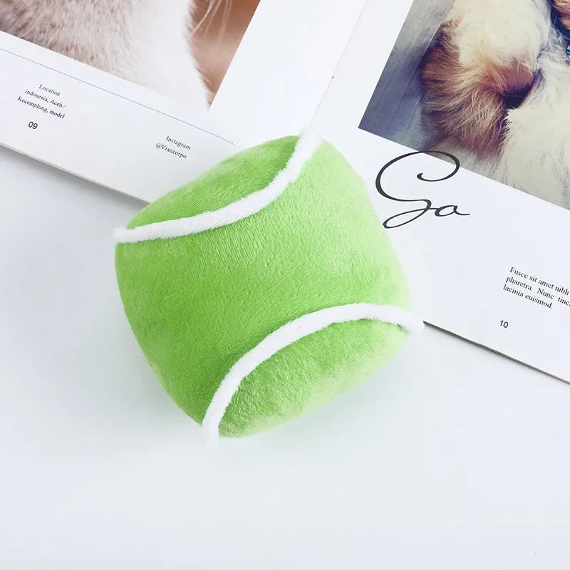 Pet Supplies Dog Toys Pet Toys Bite Resistant Pet Teething Cute Ball Shape Plush Chewing Toys Pet Accessories Pet Products