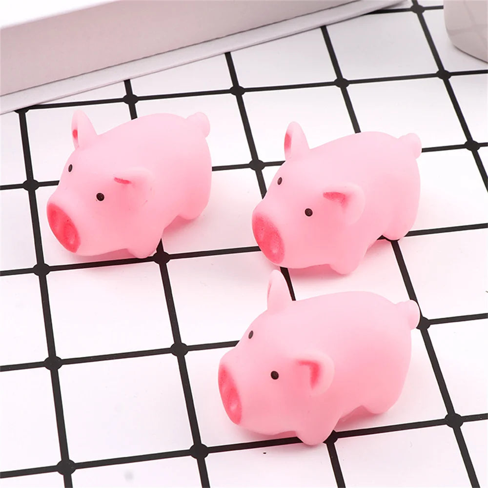 Squeeze Toys Pet Toy Anti-stress Ball Kawaii Screaming Pig Animal Models Stress Relief Toy