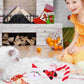 6 Pcs Cat Plush Toy Toys Indoor Cats Biting Catnip Cartoon Stuffed Teething Chew Christmas Pet