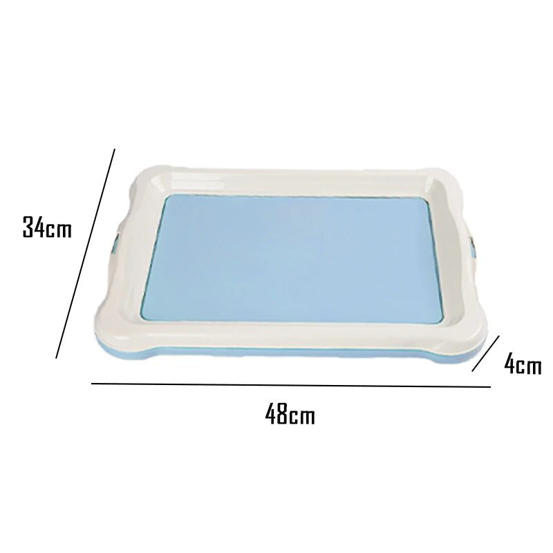 Portable Removable Dog Training Toilet Tray Indoor Puppy Cat Litter Box Pet Protect Floor Pad Pottys Dog Stuff Supplies  Puppy