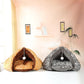 Small Kitty Pet winter Cave House Quality Warm cat