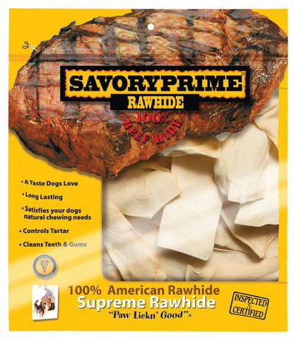 Savory Prime 045 Natural Rawhide Chips