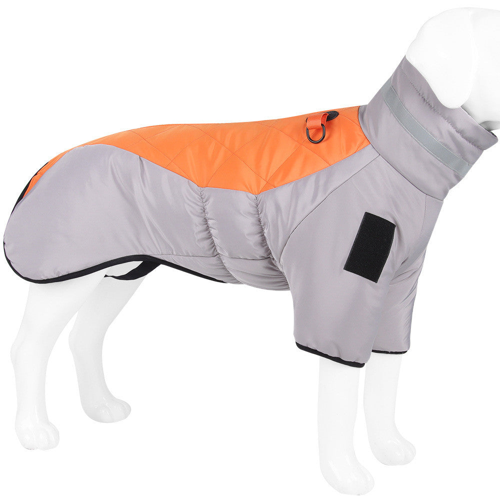 New Pet Dog Clothes Thickened With Reflective Warmth Pet Supplies