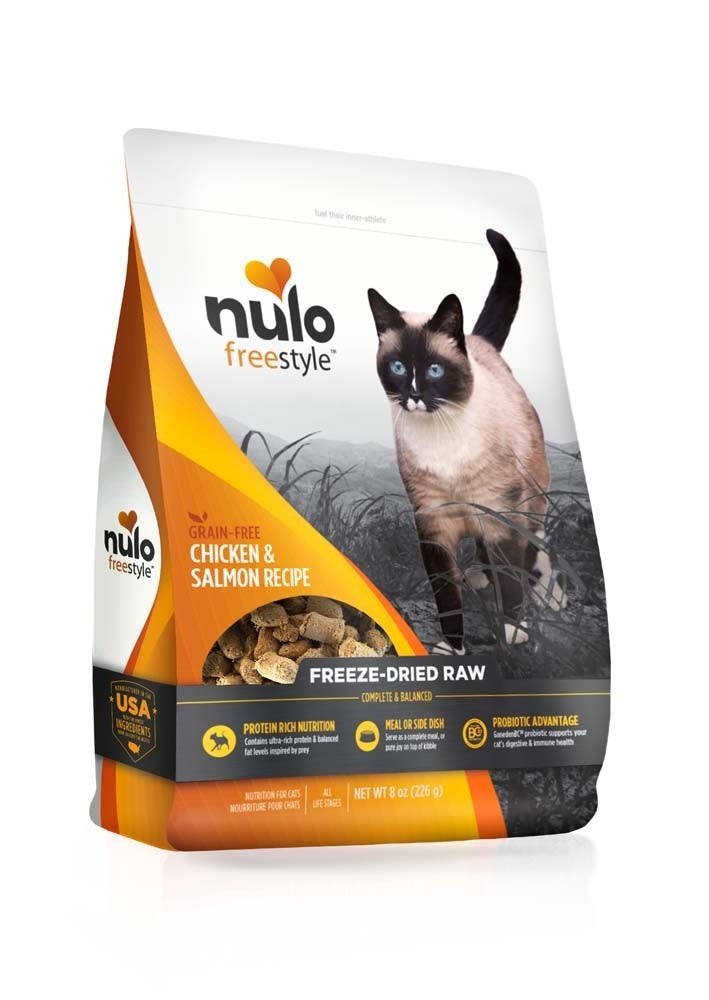 Nulo Freeze Dried Raw Chicken and Salmon Cat Food 3.5 oz