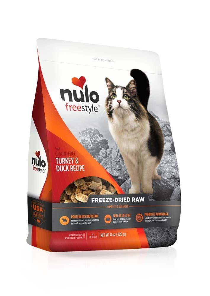 Nulo Freeze Dried Raw Turkey and Duck Cat Food 8 oz