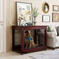 39” Length Furniture Style Pet Dog Crate Cage End Table