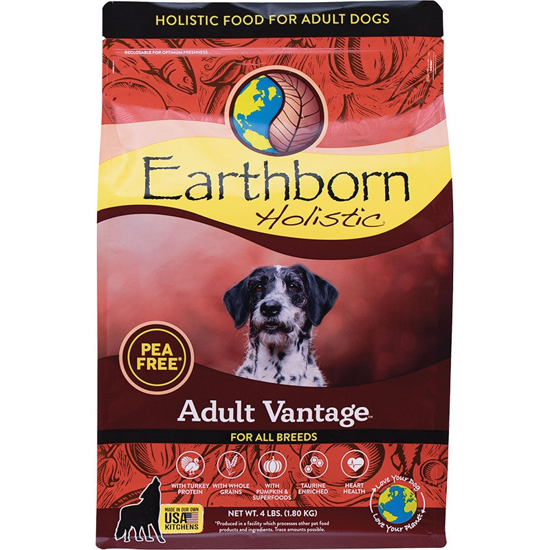 Earthborn Dog Adult Vantage 4lbs. - Go Bagheera
