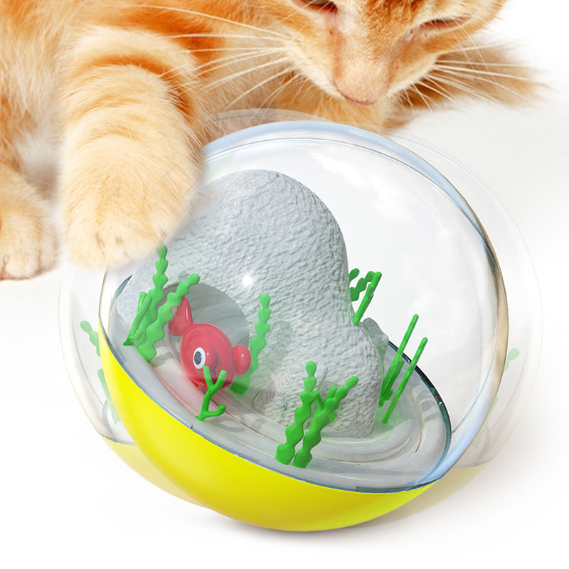 Pet Supplies Cat Toys Mimi Self-Hi Electric Fish Tumbler Funny Cat Ball