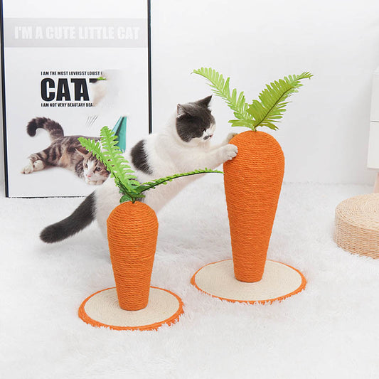Carrot Two-color Sisal Simulation Pet Supplies - Go Bagheera