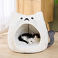 Adorable Cat Shape Pet House - Go Bagheera