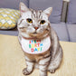 Factory Wholesale Direct Supply Pet Cat Bib Holiday Birthday Bib Pet Supplies Bib Triangle Scarf - Go Bagheera