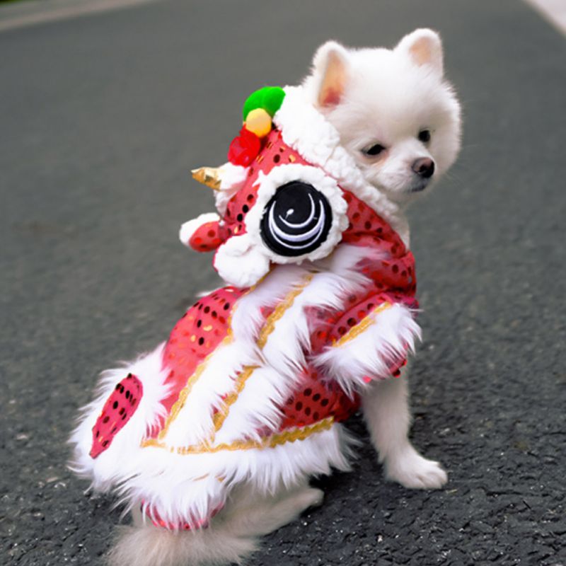 Spring Festival Dog Coat - Go Bagheera