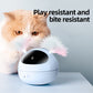 Electric Cat Toy Infrared Laser Light Pen Funny Cat Stick Feather Automatic Cat Toy - Go Bagheera
