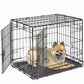 Cage Bottomless Dog Cage Small Dog Cage Teddy Pet Cat Cage Folding Dog Cage - Go Bagheera