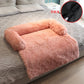Winter Large Dog Sofa Bed with Zipper Dogs Bed Removable Cover Plush Kennel Cat Beds Mats House Sofa Bed Mat for Large Dog - Go Bagheera