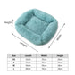 Square Dog Bed Long Plush Solid Color Pet Beds For Little Medium Large Pets Super Soft Winter Warm Sleeping Mats For Dogs Cats - Go Bagheera