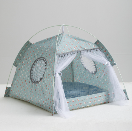 Cat Tent Cat Cat House Enclosed Pet Bed - Go Bagheera
