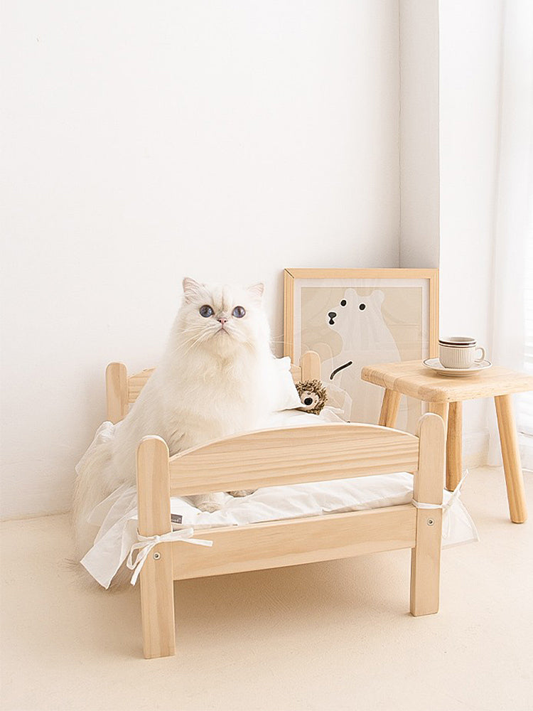 Wooden Pet Bed Four Seasons Universal Cat Litter - Go Bagheera